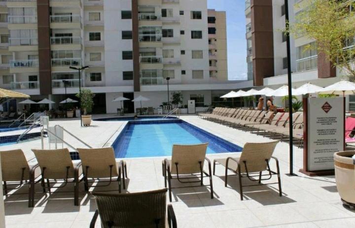 Apartamento No Condominio Casa Da Madeira Em Caldas Novas-Go Exteriör bild